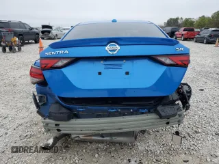 2021 Nissan Sentra SR with VIN 3N1AB8DV6MY256788, listed as a Copart auction lot 46434445 with 57,092 mi miles and Salvage Title. Bid and sale history available at carsss.com. Image 6.