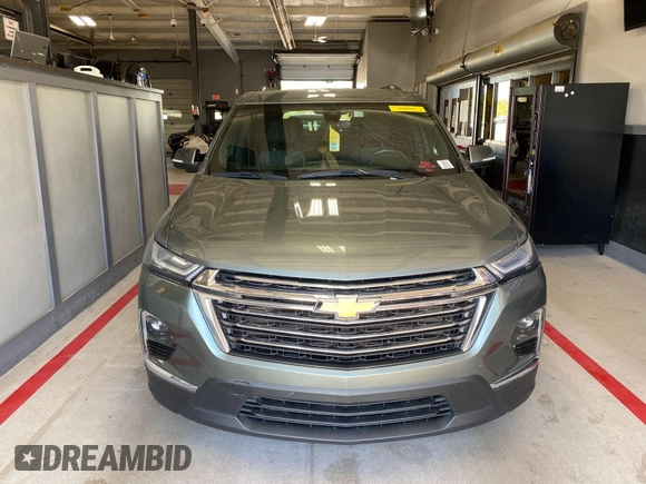 2022 Chevrolet Traverse LT Cloth with VIN 1GNERGKW9NJ168329, listed as a IAAI auction lot 42229617 with 46,921 mi miles and . Bid and sale history available at carsss.com. Image 1.