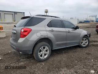 2012 Chevrolet Equinox 2LT with VIN 2GNFLNE51C6318845, listed as a Copart auction lot 51988355 with 156,861 mi miles and Salvage Title. Bid and sale history available at DreamBid. Image 3.