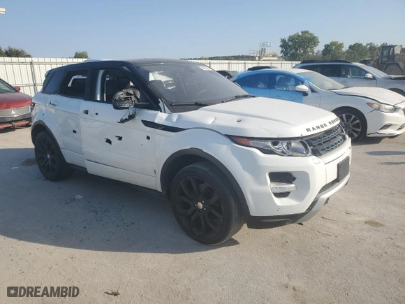 2015 Land Rover Range Rover Evoque Dynamic with VIN SALVT2BG0FH033439, listed as a Copart auction lot 74969444 with 0 mi miles and Salvage Title. Bid and sale history available at carsss.com. Image 4.