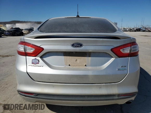 2016 Ford Fusion SE with VIN 3FA6P0HDXGR258684, listed as a Copart auction lot 47020085 with 153,308 mi miles and Salvage Title. Bid and sale history available at carsss.com. Image 6.