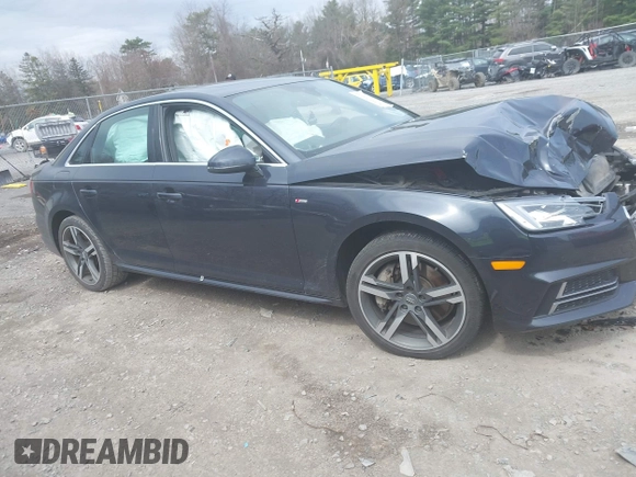 2017 Audi A4 Premium Plus with VIN WAUENAF45HN019873, listed as a IAAI auction lot 42081103 with 103,041 mi miles. Bid and sale history available at carsss.com. Image 13.