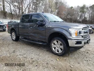 2019 Ford F-150 XL with VIN 1FTEW1CP1KFA91895, listed as a Copart auction lot 47678635 with 130,978 mi miles and Salvage Title. Bid and sale history available at carsss.com. Image 4.