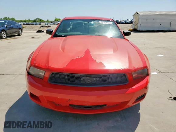 2011 Ford Mustang V6 with VIN 1ZVBP8AM4B5165105, listed as a Copart auction lot 52209855 with 202,568 mi miles and Salvage Title. Bid and sale history available at carsss.com. Image 5.