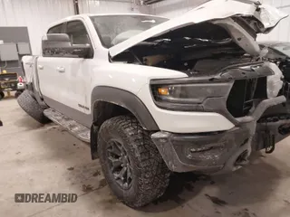 2022 Ram 1500 TRX with VIN 1C6SRFU98NN270105, listed as a IAAI auction lot 41607562 with 29,366 mi miles. Bid and sale history available at carsss.com. Image 1.