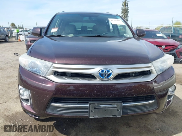 2011 Toyota Highlander Hybrid Limited with VIN JTEDC3EH4B2003768, listed as a IAAI auction lot 41765885 with 169,289 mi miles. Bid and sale history available at carsss.com. Image 12.