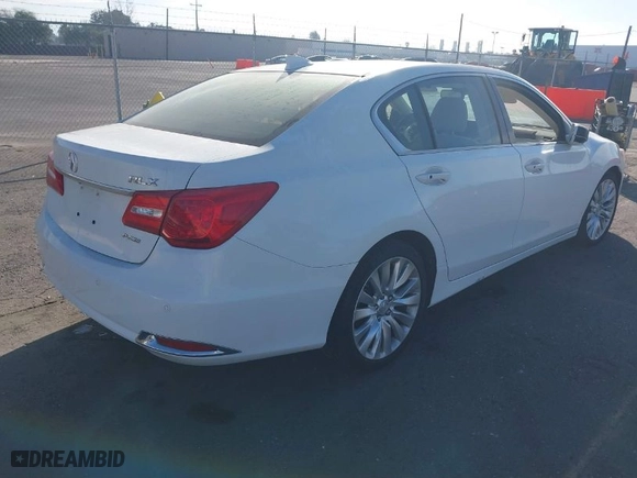 2014 Acura RLX Advance Pkg with VIN JH4KC1F93EC007718, listed as a IAAI auction lot 41622363 with 66,130 mi miles. Bid and sale history available at carsss.com. Image 4.