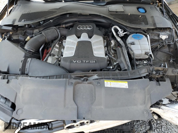 2014 Audi A6 Prestige with VIN WAUHGAFC8EN148314, listed as a Copart auction lot 59018825 with 68,450 mi miles and Salvage title. Bid and sale history available at DreamBid. Image 11.