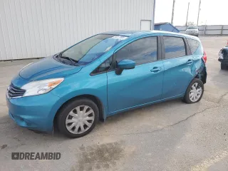 2015 Nissan Note SR with VIN 3N1CE2CP6FL428589, listed as a Copart auction lot 50227305 with 96,056 mi miles and Salvage title. Bid and sale history available at DreamBid. Image 1.