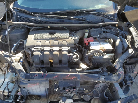 2017 Nissan Sentra SR with VIN 3N1AB7AP2HY264702, listed as a Copart auction lot 49924245 with 186,808 mi miles and Salvage Title. Bid and sale history available at DreamBid. Image 11.