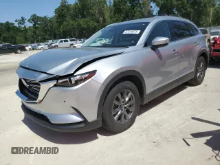 2022 Mazda CX-9 Touring with VIN JM3TCBCYXN0621584, listed as a Copart auction lot 57318875 with 44,640 mi miles and Salvage title. Bid and sale history available at DreamBid. Image 1.