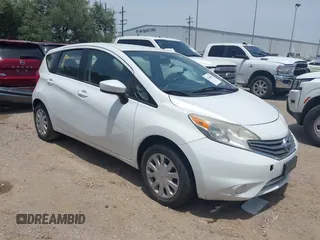 2015 Nissan Note SV with VIN 3N1CE2CPXFL392521, listed as a IAAI auction lot 42268455 with 126,084 mi miles and . Bid and sale history available at DreamBid. Image 1.