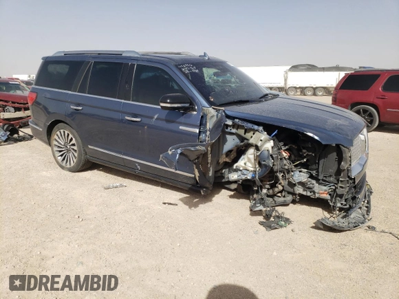 2018 Lincoln Navigator Reserve with VIN 5LMJJ2LT3JEL03600, listed as a Copart auction lot 49481895 with 125,251 mi miles and Salvage title. Bid and sale history available at DreamBid. Image 4.