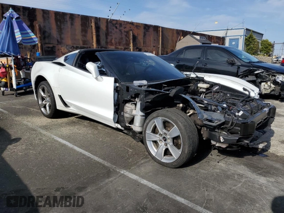 2016 Chevrolet Corvette Z06 2LZ with VIN 1G1YS2D63G5605255, listed as a Copart auction lot 53467015 with Not provided miles and Salvage title. Bid and sale history available at DreamBid. Image 4.