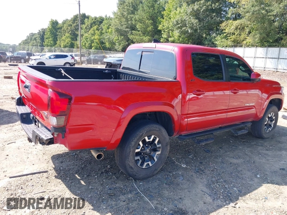 2018 Toyota Tacoma SR with VIN 5TFCZ5AN7JX163344, listed as a IAAI auction lot 40008984 with 93,598 mi miles. Bid and sale history available at carsss.com. Image 4.