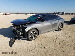 2022 Nissan Maxima SV with VIN 1N4AA6CV8NC502245, listed as a Copart auction lot 46470935 with 62,759 mi miles and Salvage Title. Bid and sale history available at carsss.com. Image 1.