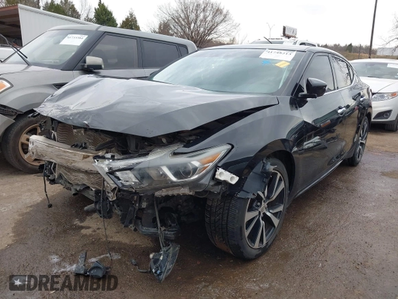 2018 Nissan Maxima S with VIN 1N4AA6AP7JC385580, listed as a IAAI auction lot 41748213 with 96,240 mi miles and . Bid and sale history available at DreamBid. Image 18.
