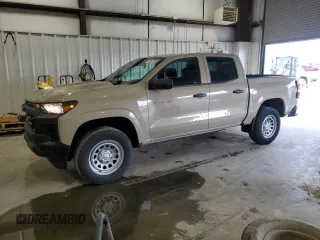 2024 Chevrolet Colorado 2WD Work Truck with VIN 1GCGSBEC8R1195005, listed as a Copart auction lot 52358615 with 11,677 mi miles and Clean Title. Bid and sale history available at DreamBid. Image 1.