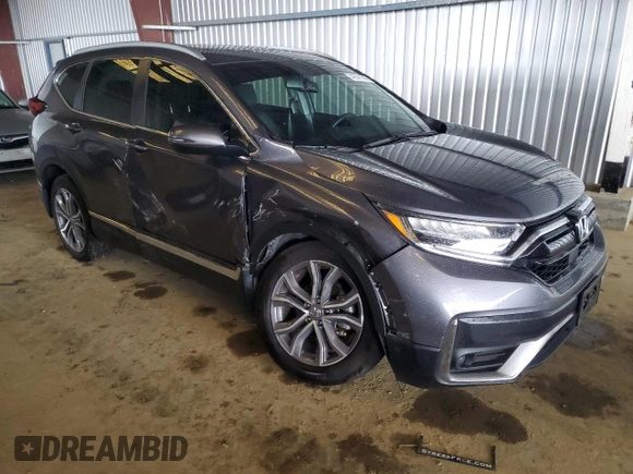 2022 Honda CR-V Touring with VIN 5J6RW2H98NL000896, listed as a Copart auction lot 43591385 with 59,676 mi miles and Salvage Title. Bid and sale history available at carsss.com. Image 4.