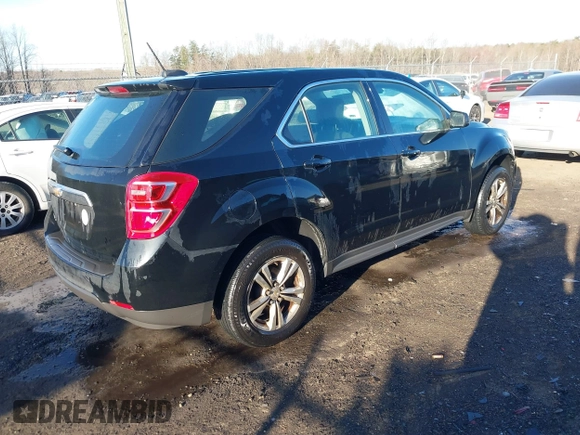 2017 Chevrolet Equinox LS with VIN 2GNALBEK9H1609984, listed as a IAAI auction lot 41804984 with 266,301 mi miles and . Bid and sale history available at carsss.com. Image 4.