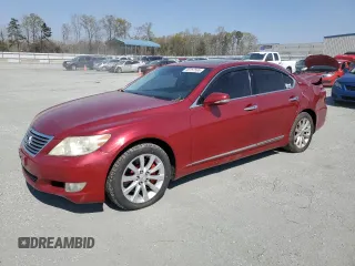 2010 Lexus LS 460 z VIN JTHCL5EF7A5005052, wystawiony jako Copart lot #50757595 z przebiegiem Nie podano mil oraz Szkoda całkowita • Salvage title. Historia ofert i sprzedaży dostępna na DreamBid. Obrazek 1.