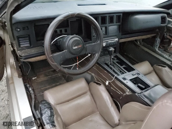 1986 Chevrolet Corvette with VIN 1G1YY0781G5123609, listed as a Copart auction lot 85760964 with 0 mi miles and Clean Title. Bid and sale history available at carsss.com. Image 8.
