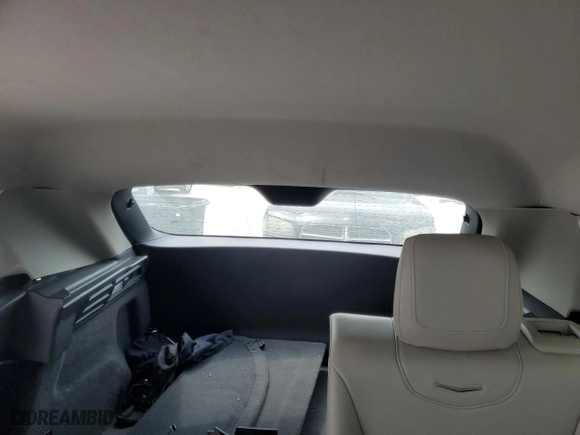2022 Cadillac XT4 FWD Luxury with VIN 1GYAZAR47NF120348, listed as a Copart auction lot 50187025 with 76,886 mi miles and Non Repairable. Bid and sale history available at carsss.com. Image 10.