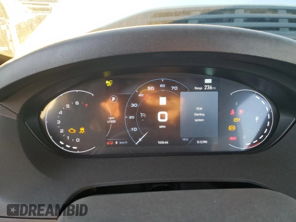 2024 Ram ProMaster Cargo Tradesman with VIN 3C6LRVDG7RE116511, listed as a Copart auction lot 79095424 with 1,636 mi miles and Salvage Title. Bid and sale history available at DreamBid. Image 9.