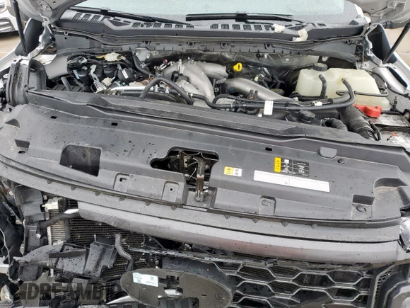 2024 Ford F-250 XL with VIN 1FT8W2BT6REF68788, listed as a Copart auction lot 60738115 with 7,842 mi miles and Salvage title. Bid and sale history available at DreamBid. Image 11.
