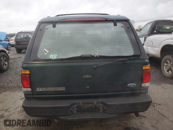 1997 Ford Explorer with VIN 1FMCU24E5VUB71602, listed as a Copart auction lot 87081674 with 193,534 mi miles and Salvage title. Bid and sale history available at DreamBid. Image 6.