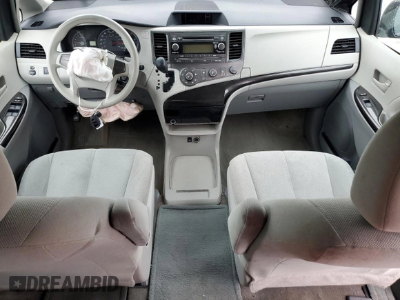 2013 Toyota Sienna L with VIN 5TDZK3DC3DS341886, listed as a Copart auction lot 54631924 with 0 mi miles and Salvage Title. Bid and sale history available at carsss.com. Image 8.