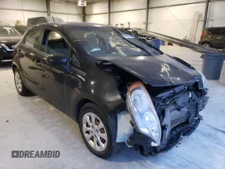 2013 Kia Rio LX with VIN KNADM5A30D6234196, listed as a Copart auction lot 41968355 with 88,982 mi miles and Salvage Title. Bid and sale history available at DreamBid. Image 4.