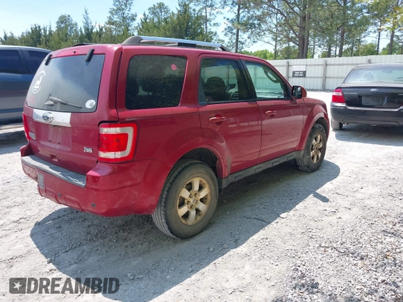 2011 Ford Escape Limited with VIN 1FMCU9EG6BKB22232, listed as a IAAI auction lot 42036432 with 343,134 mi miles and . Bid and sale history available at DreamBid. Image 4.