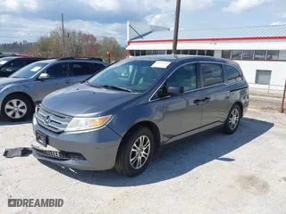 2011 Honda Odyssey LX with VIN 5FNRL5H29BB023895, listed as a IAAI auction lot 41897494 with 177,796 mi miles. Bid and sale history available at carsss.com. Image 2.