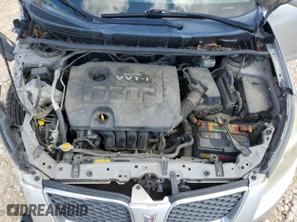 2010 Pontiac Vibe w/1SA with VIN 5Y2SP6E88AZ420379, listed as a Copart auction lot 71019404 with 187,255 mi miles and Salvage Title. Bid and sale history available at carsss.com. Image 12.