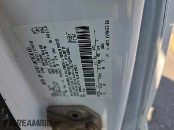 2018 Ford Transit Connect XLT with VIN NM0LS7F78J1369508, listed as a IAAI auction lot 42554159 with 280,165 mi miles and . Bid and sale history available at DreamBid. Image 50.