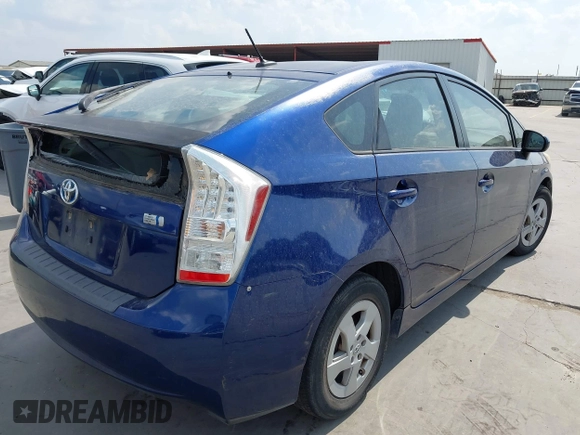 2011 Toyota Prius I with VIN JTDKN3DU4B5359480, listed as a IAAI auction lot 42161379 with 353,592 mi miles. Bid and sale history available at carsss.com. Image 4.