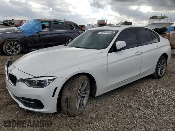 2016 BMW 3 Series 328i z VIN WBA8E9G57GNT82564, wystawiony jako Copart lot #43745895 z przebiegiem 129 921 mil mil oraz Szkoda całkowita • Salvage title. Historia ofert i sprzedaży dostępna na DreamBid. Obrazek 1.