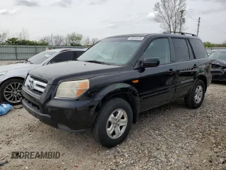 2008 Honda Pilot VP with VIN 5FNYF18208B030318, listed as a Copart auction lot 50926455 with 154,587 mi miles and Salvage Title. Bid and sale history available at DreamBid. Image 1.