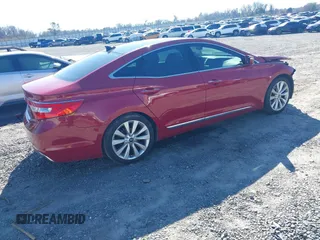 2016 Hyundai Azera Limited with VIN KMHFH4JG4GA508154, listed as a IAAI auction lot 41585151 with 83,186 mi miles and . Bid and sale history available at DreamBid. Image 4.