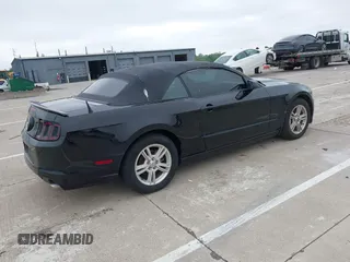 2013 Ford Mustang V6 with VIN 1ZVBP8EM9D5239373, listed as a IAAI auction lot 42373631 with 110,821 mi miles and . Bid and sale history available at DreamBid. Image 4.