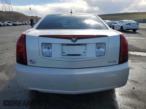 2005 Cadillac CTS with VIN 1G6DM56T450168142, listed as a Copart auction lot 50427955 with 102,273 mi miles and Salvage Title. Bid and sale history available at carsss.com. Image 6.