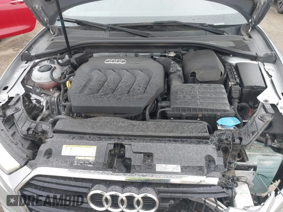 2018 Audi A3 Sedan Premium with VIN WAUAUGFFXJ1040608, listed as a IAAI auction lot 41708256 with 55,359 mi miles. Bid and sale history available at carsss.com. Image 10.