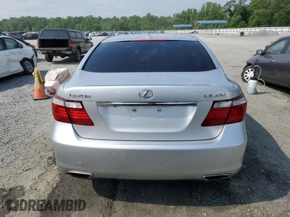 2007 Lexus LS 460 с VIN JTHBL46F575029007, выставлен на аукционе Copart как лот 57811295 с пробегом 117 619 миль миль и Списание • Salvage title. История ставок и продаж доступна на DreamBid. Изображение 6.