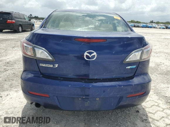 2012 Mazda 3 i Touring with VIN JM1BL1V79C1700075, listed as a Copart auction lot 59556135 with 131,600 mi miles and Clean title. Bid and sale history available at DreamBid. Image 6.