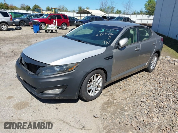 2013 Kia Optima LX with VIN 5XXGM4A78DG174862, listed as a IAAI auction lot 41823436 with 202,202 mi miles. Bid and sale history available at carsss.com. Image 2.