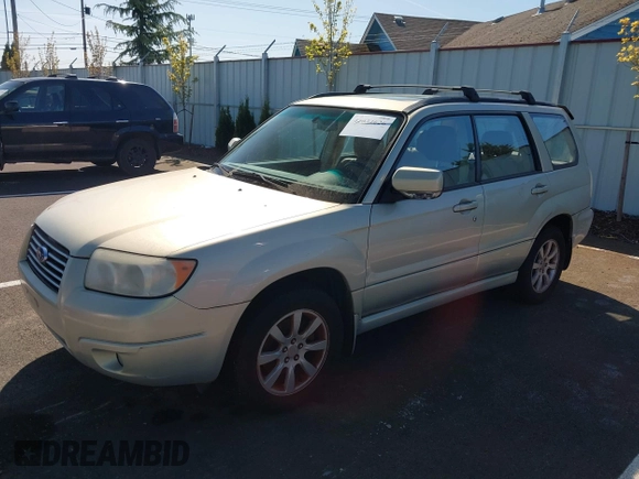 2007 Subaru Forester X w/Premium Pkg with VIN JF1SG65647H721895, listed as a IAAI auction lot 42034626 with 163,078 mi miles. Bid and sale history available at carsss.com. Image 2.