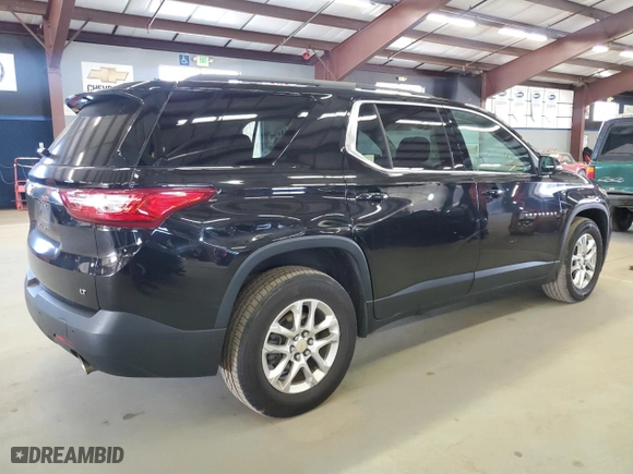 2021 Chevrolet Traverse LT Cloth with VIN 1GNEVGKW1MJ200426, listed as a Copart auction lot 46115965 with 105,907 mi miles and Clean Title. Bid and sale history available at carsss.com. Image 3.