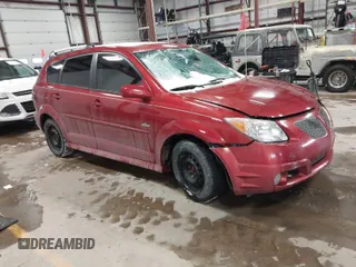2007 Pontiac Vibe with VIN 5Y2SL65887Z439292, listed as a IAAI auction lot 41610824 with 102,379 mi miles. Bid and sale history available at carsss.com. Image 1.