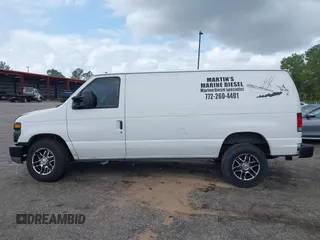 2010 Ford Econoline Cargo Commercial with VIN 1FTNE1EW1ADA63712, listed as a IAAI auction lot 42003310 with Not Provided miles and . Bid and sale history available at carsss.com. Image 14.